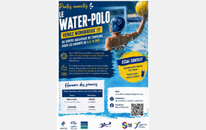 Venez tester le water-polo !