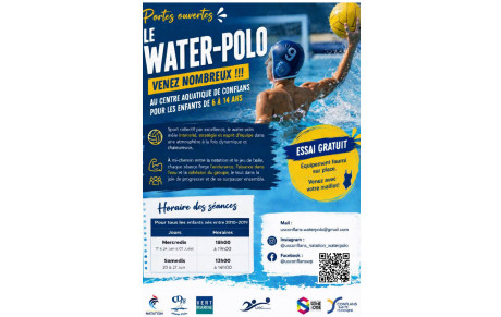 Venez tester le water-polo !